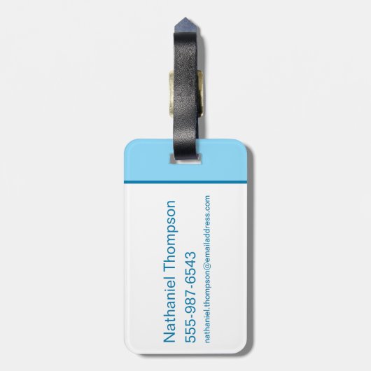 Riverdale - Op het plein vertrouwen we Bagagelabel (Achterkant verticaal)