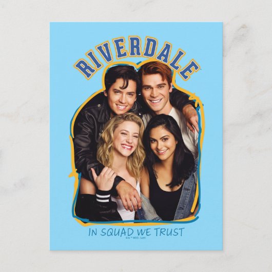 Riverdale - Op het plein vertrouwen we Briefkaart (Voorkant)