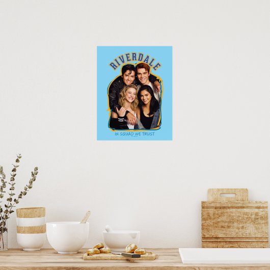 Riverdale - Op het plein vertrouwen we Poster (Keuken)