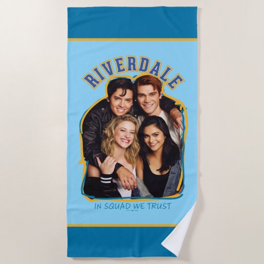 Riverdale - Op het plein vertrouwen we Strandlaken (Voorkant)