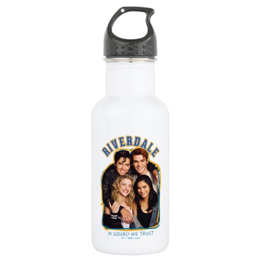 Riverdale - Op het plein vertrouwen we Waterfles (Voorkant)