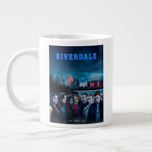 Riverdale Outside Pop Diner Poster Grote Koffiekop (Links)