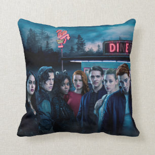 Riverdale Outside Pop Diner Poster Kussen