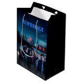 Riverdale Outside Pop Diner Poster Medium Cadeauzakje (Voorkant Gekanteld)