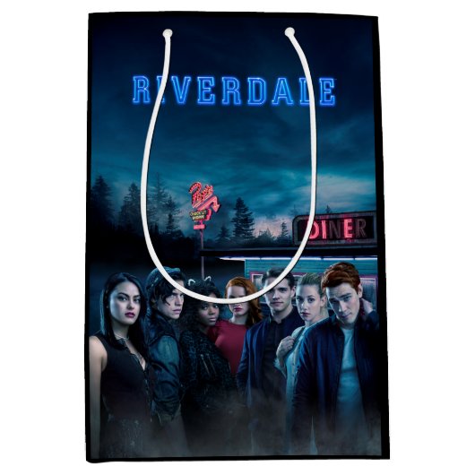 Riverdale Outside Pop Diner Poster Medium Cadeauzakje (Voorkant)
