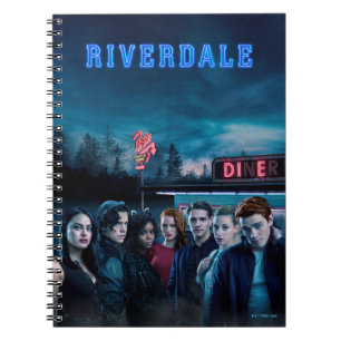 Riverdale Outside Pop Diner Poster Notitieboek