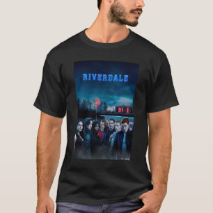 Riverdale Outside Pop Diner Poster T-shirt