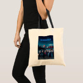Riverdale Outside Pop Diner Poster Tote Bag (Voorkant (product))