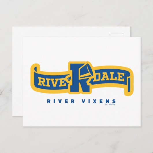 Riverdale Vixens Banner Briefkaart (Voorkant / Achterkant)