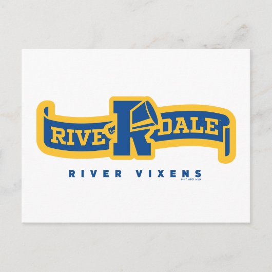 Riverdale Vixens Banner Briefkaart (Voorkant)