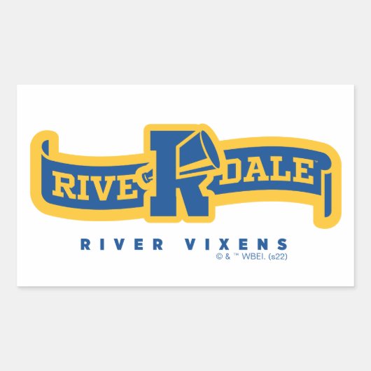 Riverdale Vixens Banner Rechthoekige Sticker (Voorkant)