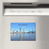 Riverfront Jacksonville Florida Magneet (Insitu (Vaatwasser))