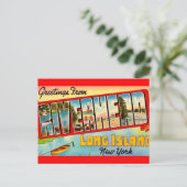 Riverhead Long Island Groet Briefkaart (Staand voorkant)