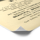 Riverhead New York 1903 Antiek Panorama Poster (Hoek)