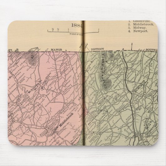 Riverheads, Augusta County Muismat (Voorkant)