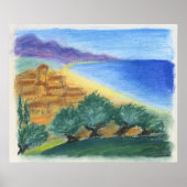 Riveria droomt - Verbreekbaar Poster (Voorkant)