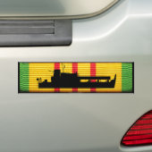 Riverine Inf. ATC Tango Boat op VSM-lint Bumpersticker (Op auto)