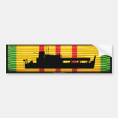 Riverine Inf. ATC Tango Boat op VSM-lint Bumpersticker (Voorkant)