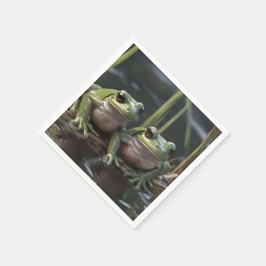 Riveround Wonders: twee mollige groene kikkers bij Servet (Hoek)