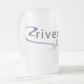 Rivers Bend Lodge Frosted Mok (Voorkant links)