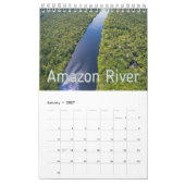 Rivers Collectie Wall Agenda Kalender (Jan 2027)