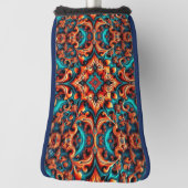 Rivers Flow - Gold Head Hoesje Golfheadcover (Draai 90)