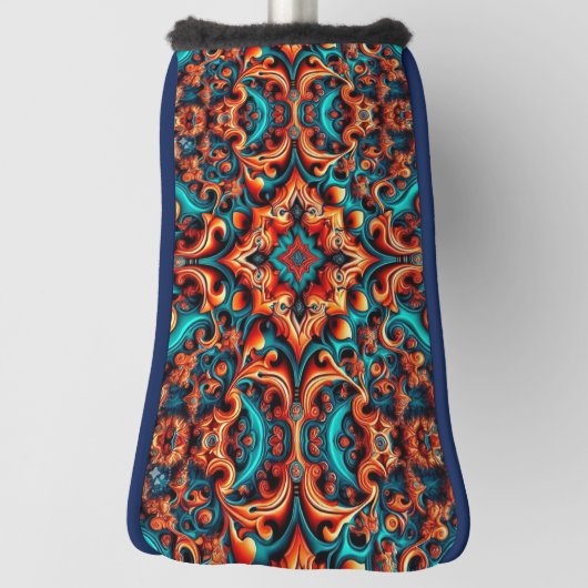 Rivers Flow - Gold Head Hoesje Golfheadcover (Draai 90)