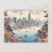 Rivers kopen kaart NYC Mass mailing briefkaarten (Voorkant)