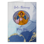 Rivers Levend Water Gelukwensen Nieuwe Babykaart  (Voorkant)