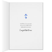 Rivers Levend Water Gelukwensen Nieuwe Babykaart  (Binnen (Rechts))