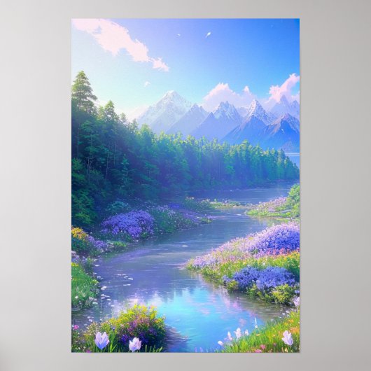 River's Lullaby Poster (Voorkant)