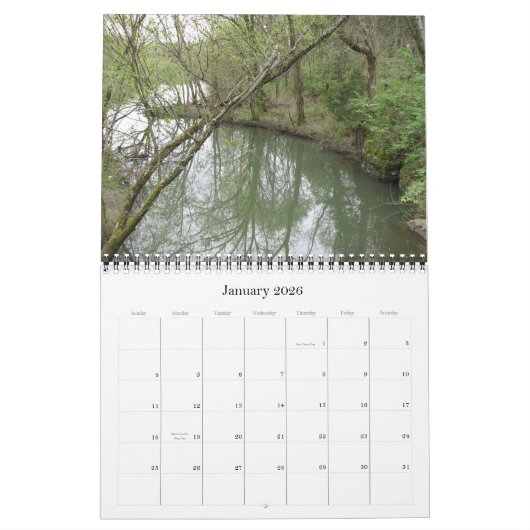 Rivers & Streams, 2012 Kalender (Jan 2026)