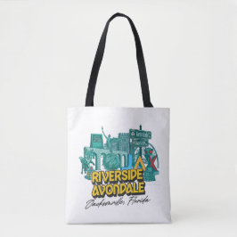 Riverside Avondale Buurt Canvas tas