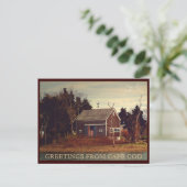 Riverside Barn Briefkaart (Staand voorkant)