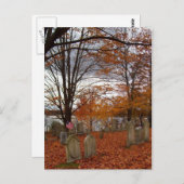 Riverside begraafplaats, New Castle, NH Briefkaart (Voorkant / Achterkant)