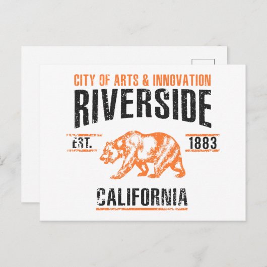 Riverside Briefkaart (Voorkant / Achterkant)