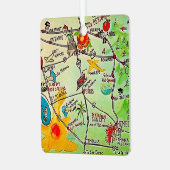 Riverside CA Colorful Ornament (Voorkant links)