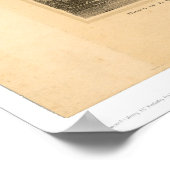 Riverside, CA. Panoramische kaart 1877 (1404C) Poster (Hoek)