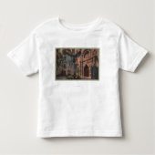 Riverside, CA - Uitzicht van Mission Inn Courtyard Kinder Shirts (Voorkant)