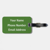 Riverside CA vintage kaart  Bagagelabel (Achterkant horizontaal)