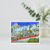 Riverside, California  Big Letters Briefkaart (Staand voorkant)