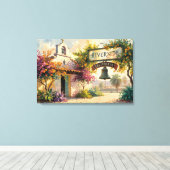 Riverside California Canvas Afdruk (Insitu (Houten vloer))