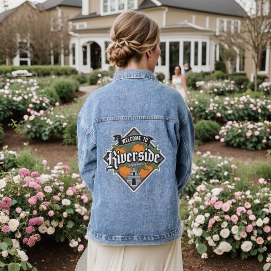 Riverside California Denim Jacket (Huwelijk Achterkant)