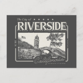 RIVERSIDE CALIFORNIA  - MOUNT RUBIDOUX BRIEFKAART