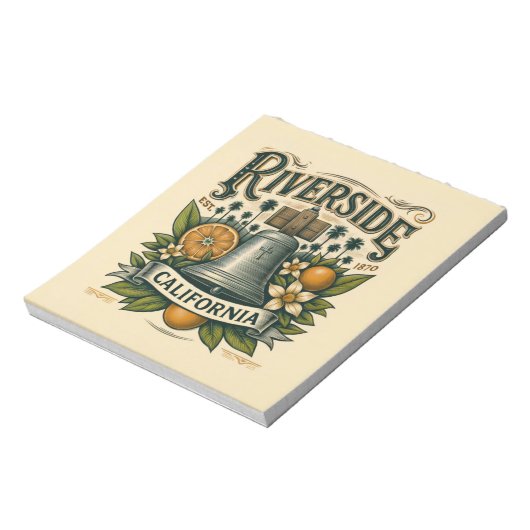 Riverside California Notitieblok (Linkerzijde)