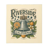 Riverside California  Notitieblok (Voorkant)