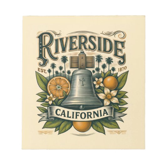 Riverside California  Notitieblok (Voorkant)