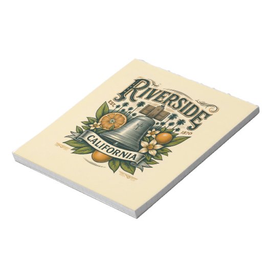 Riverside California Notitieblok (Linkerzijde)