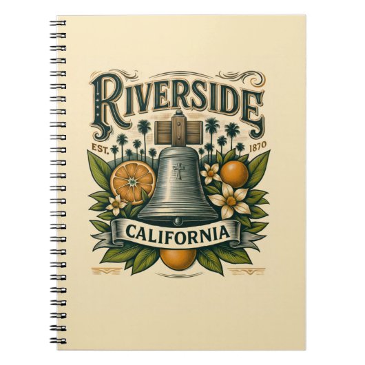 Riverside California  Notitieboek (Voorkant)