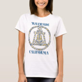 Riverside, California Raincross T-shirt (Voorkant)